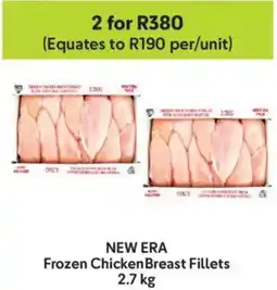 Makro New Era Frozen Chicken Breast Fillets offer