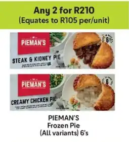 Makro Pieman's Frozen Pie offer