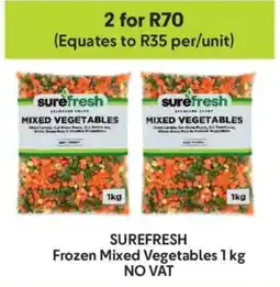 Makro Surefresh Frozen Mixed Vegetables offer