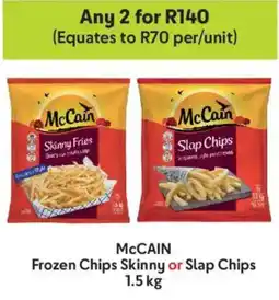 Makro McCain Frozen Chips Skinny or Slap Chips offer