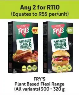 Makro Fry's Plant Based Flexi Range offer