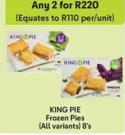 Makro KING PIE Frozen Pies offer