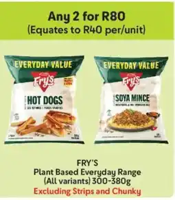 Makro Fry's Plant Based Everyday Range offer