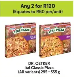 Makro Dr. Oetker Ital Classic Pizza offer