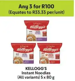 Makro Kellogg's Instant Noodles offer