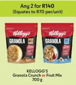 Makro Kellogg's Granola Crunch or Fruit Mix offer