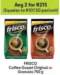 Makro Frisco Coffee Gusset Original or Granules offer