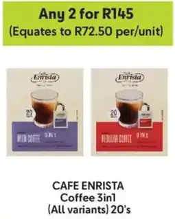 Makro Cafe Enrista Coffee 3in1 offer