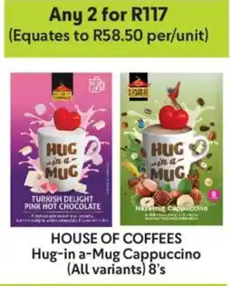 Makro House of Coffees Hug-in a-Mug Cappuccino offer