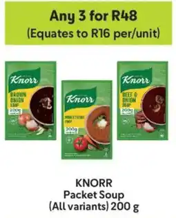 Makro Knorr Packet Soup offer