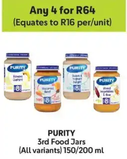 Makro Purity 3rd Food Jars offer