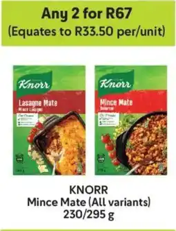 Makro Knorr Mince Mate offer