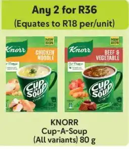 Makro Knorr Cup-A-Soup offer