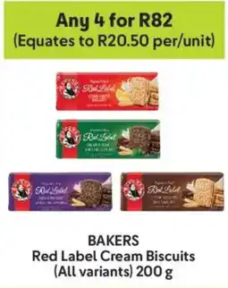 Makro Bakers Red Label Cream Biscuits offer