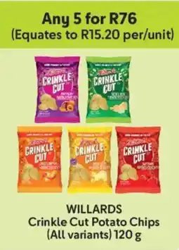 Makro Willards Crinkle Cut Potato Chips offer
