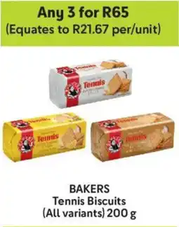 Makro Bakers Tennis Biscuits offer