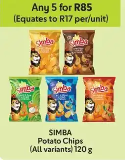 Makro SIMBA Potato Chips offer