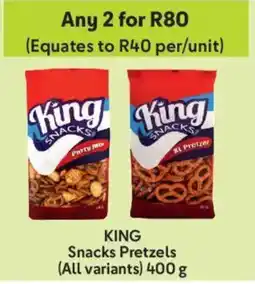 Makro King Snacks Pretzels offer