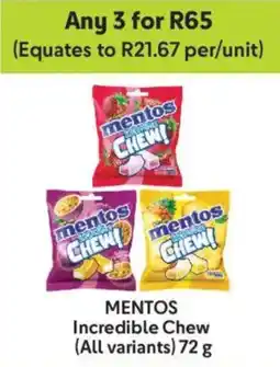 Makro Mentos Incredible Chew offer
