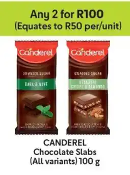 Makro Canderel Chocolate Slabs offer