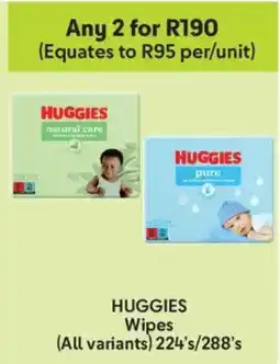 Makro Huggies Wipes offer