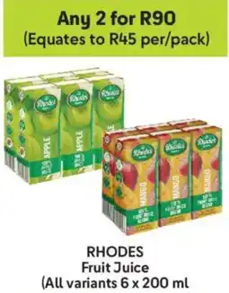 Makro Rhodes Fruit Juice offer