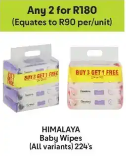 Makro Himalaya Baby Wipes offer