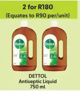Makro DETTOL Antiseptic Liquid offer