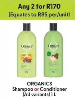 Makro Organics Shampoo or Conditioner offer