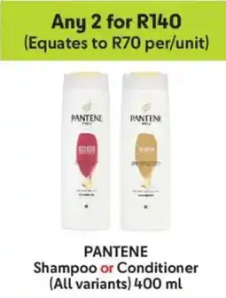 Makro Pantene Shampoo or Conditioner offer