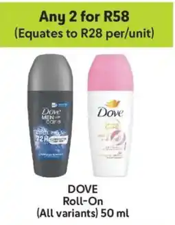 Makro Dove Roll-On offer