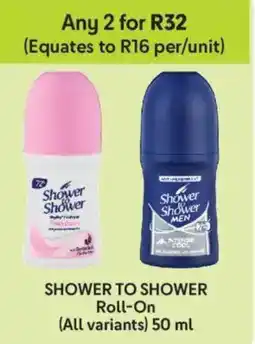 Makro Shower to Shower Roll-On offer