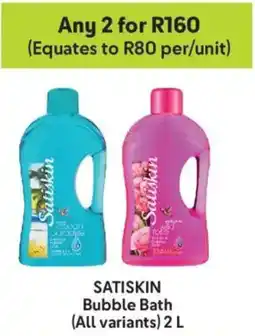 Makro Satiskin Bubble Bath offer