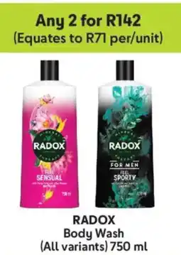 Makro Radox Body Wash offer