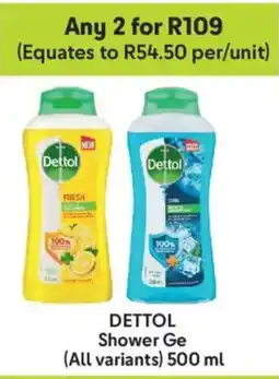 Makro Dettol Shower Gel offer