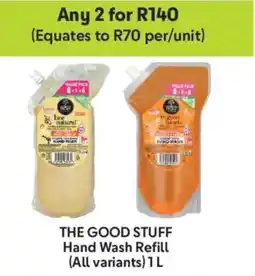 Makro The good stuff hand wash refill offer