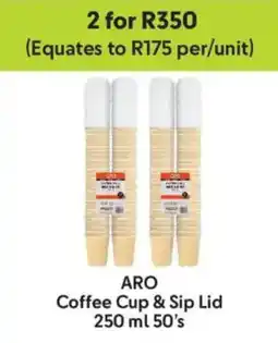 Makro ARO Coffee Cup & Sip Lid offer