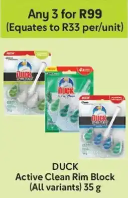 Makro Duck Active Clean Rim Block offer