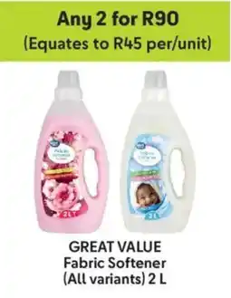 Makro Great Value Fabric Softener offer