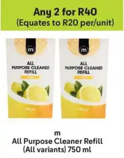 Makro m All Purpose Cleaner Refill offer