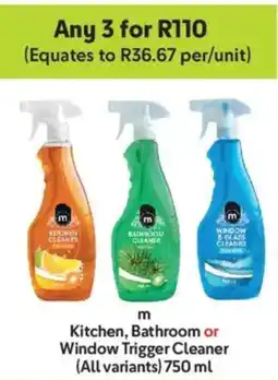 Makro m Kitchen, Bathroom or Window Trigger Cleaner offer