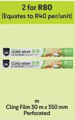 Makro m Cling Film Perforated offer