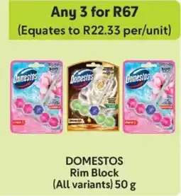 Makro DOMESTOS Rim Block offer