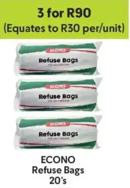 Makro Econo Refuse Bags offer
