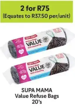 Makro Supa Mama Value Refuse Bags offer