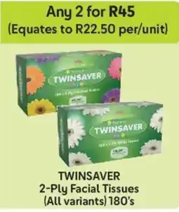 Makro Twinsaver 2-Ply Facial Tissues offer