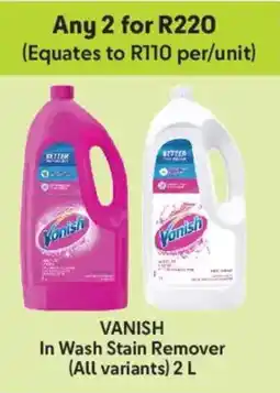 Makro Vanish In Wash Stain Remover offer