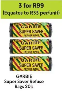 Makro Garbie Super Saver Refuse Bags offer