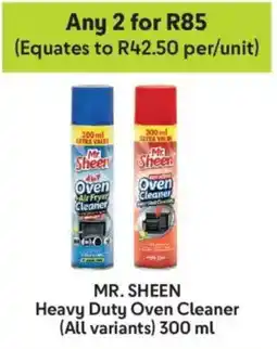 Makro Mr. Sheen Heavy Duty Oven Cleaner offer