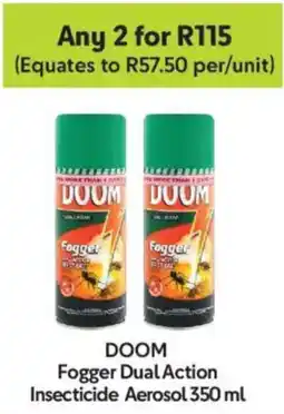 Makro Doom Fogger Dual Action Insecticide Aerosol offer